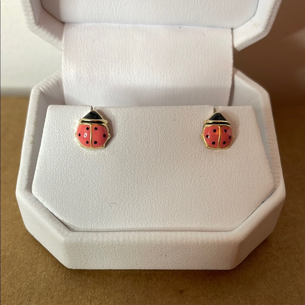 Ladybug Stud Earrings